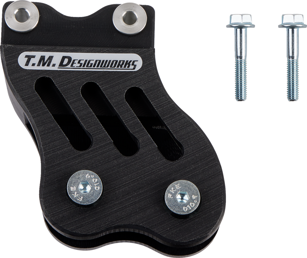 T.M. DESIGNWORKS Chain Guide - Black / TRX 450R 1231-1661