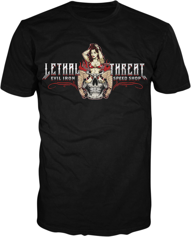 LETHAL THREAT Evil Iron T-Shirt