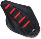 MOOSE OFFROAD Ribbed Seat Cover - Black / Gas Gas MC65 '24-'25 0821-3753