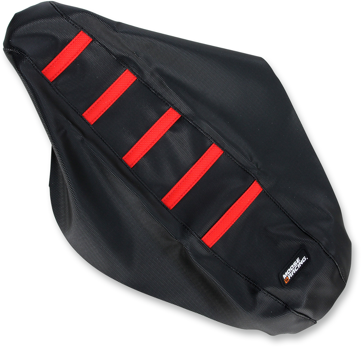 MOOSE OFFROAD Ribbed Seat Cover - Black Cover/Orange Ribs / KTM 85 '13-'17 0821-1796