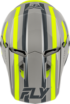 FLY Racing Kinetic Sync Helmet (2027) - Grey / Hi-Viz - View 10