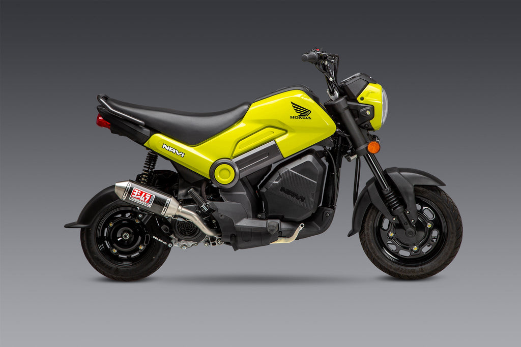 Yoshimura Navi 22-26 Mini RS-2 Works Finish Stainless Full System with Carbon Muffler