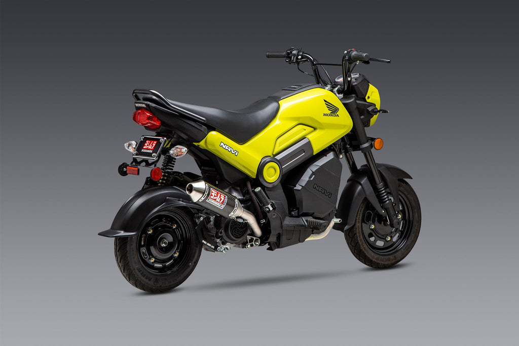 Yoshimura Navi 22-26 Mini RS-2 Works Finish Stainless Full System with Carbon Muffler