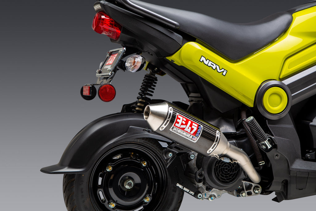 Yoshimura Navi 22-26 Mini RS-2 Works Finish Stainless Full System with Carbon Muffler