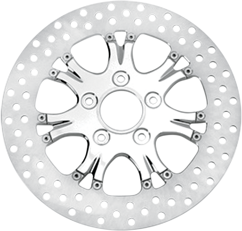 PERFORMANCE MACHINE (PM) Two-Piece Brake Rotor - Brake Rotor / 11.8" / Paramount / Chrome 1710-1586
