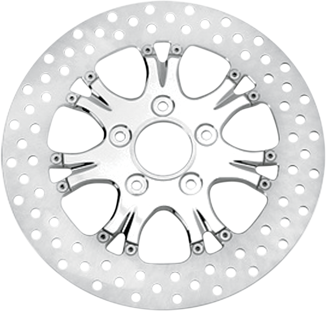 PERFORMANCE MACHINE (PM) Two-Piece Brake Rotor - Brake Rotor / 11.8" / Paramount / Chrome 1710-1586