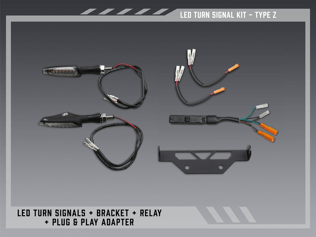 Yoshimura Type Z Standard LED Signal Kit For V2 Fender Eliminators