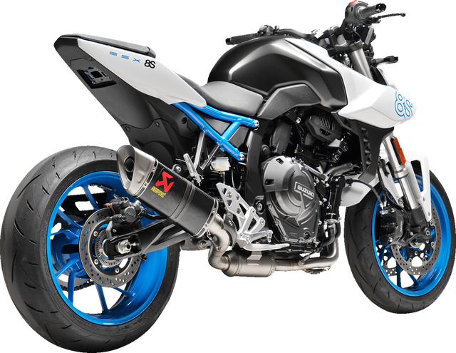 AKRAPOVIC Racing Line Exhaust System - Carbon Fiber / Suzuki GSX-8S & GSX-8R 1810-3231