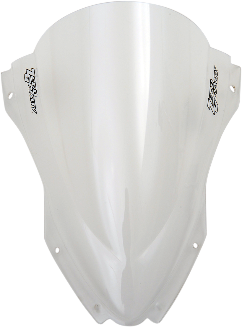 ZERO GRAVITY Double Bubble Windscreen - Clear