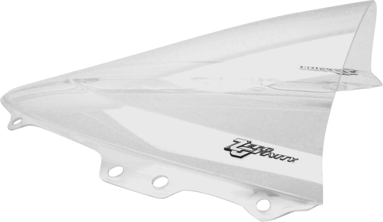 ZERO GRAVITY Double Bubble Windscreen - Clear
