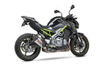 Yoshimura Z900 17-24 AT2 Stainless Slip-On Exhaust, w/ Stainless Muffler