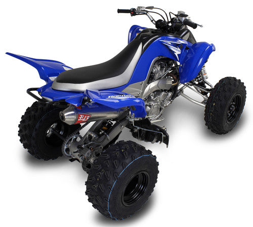 Yoshimura Raptor 700/R/SE 06-26 RS-2 Stainless Slip-On Exhaust, w/ Aluminum Muffler