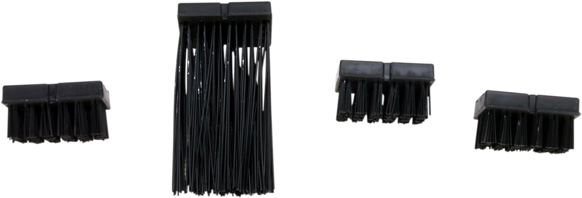 MOOSE OFFROAD Replacement Bristles - Bristles / Replacement/Chain Brush / 4-Piece Set 3806-0023