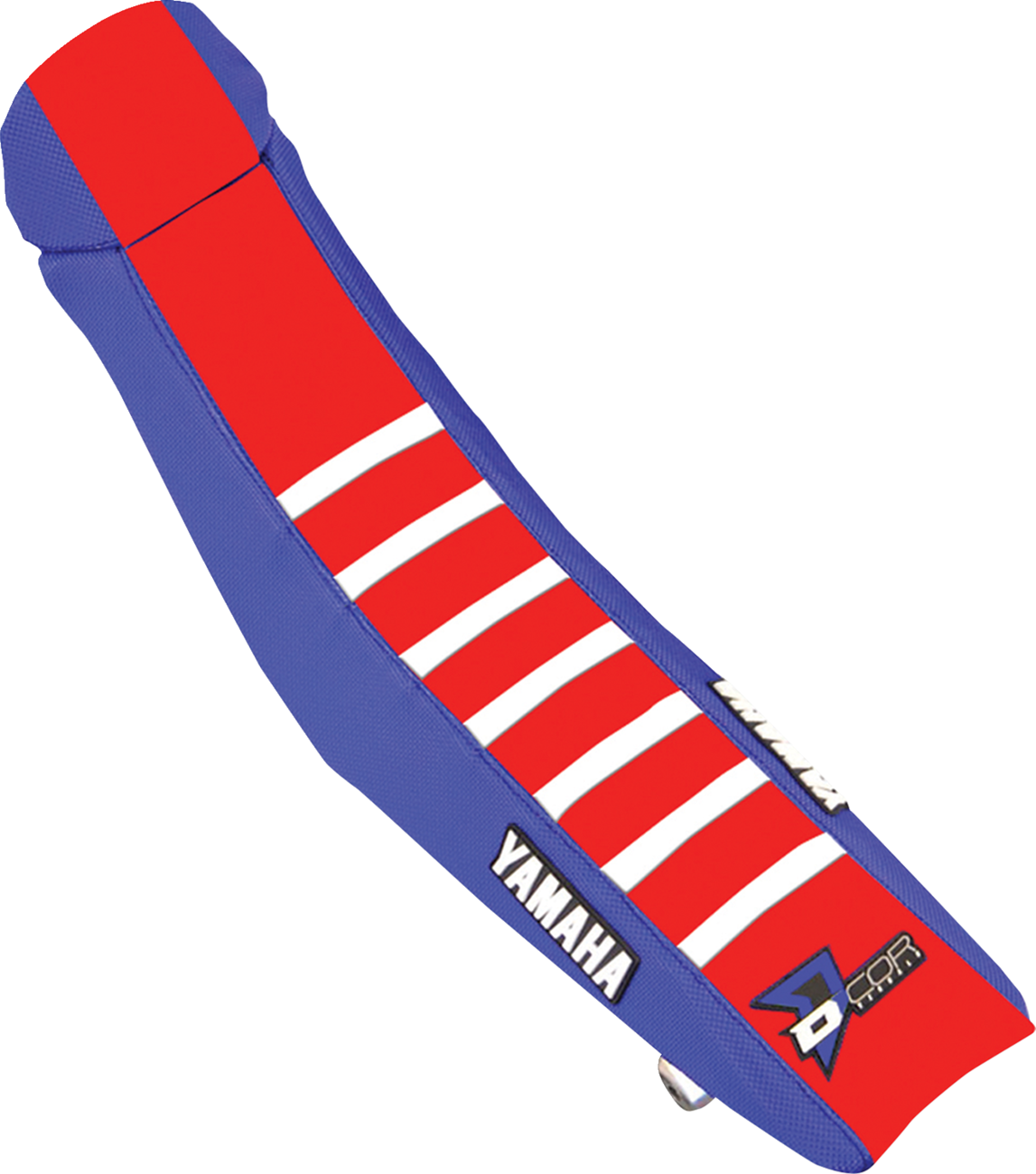 D'COR Visuals Seat Cover - Blue/Red/White - YZ250F/450F '14-'18