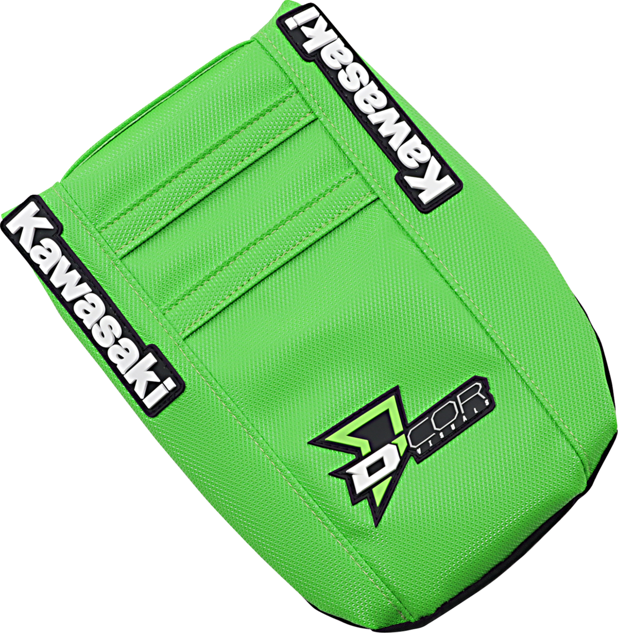 D'COR Visuals Seat Cover - Green - KX '19-'26