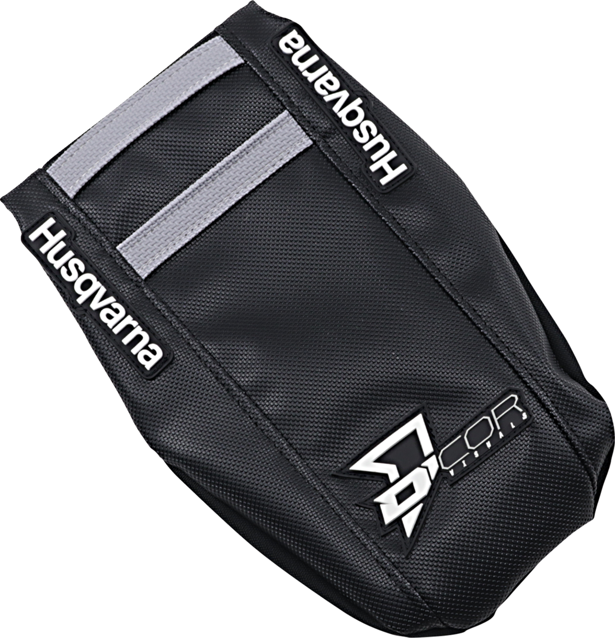 D'COR Visuals Seat Cover - Black/Gray - TC/FC '19-'22