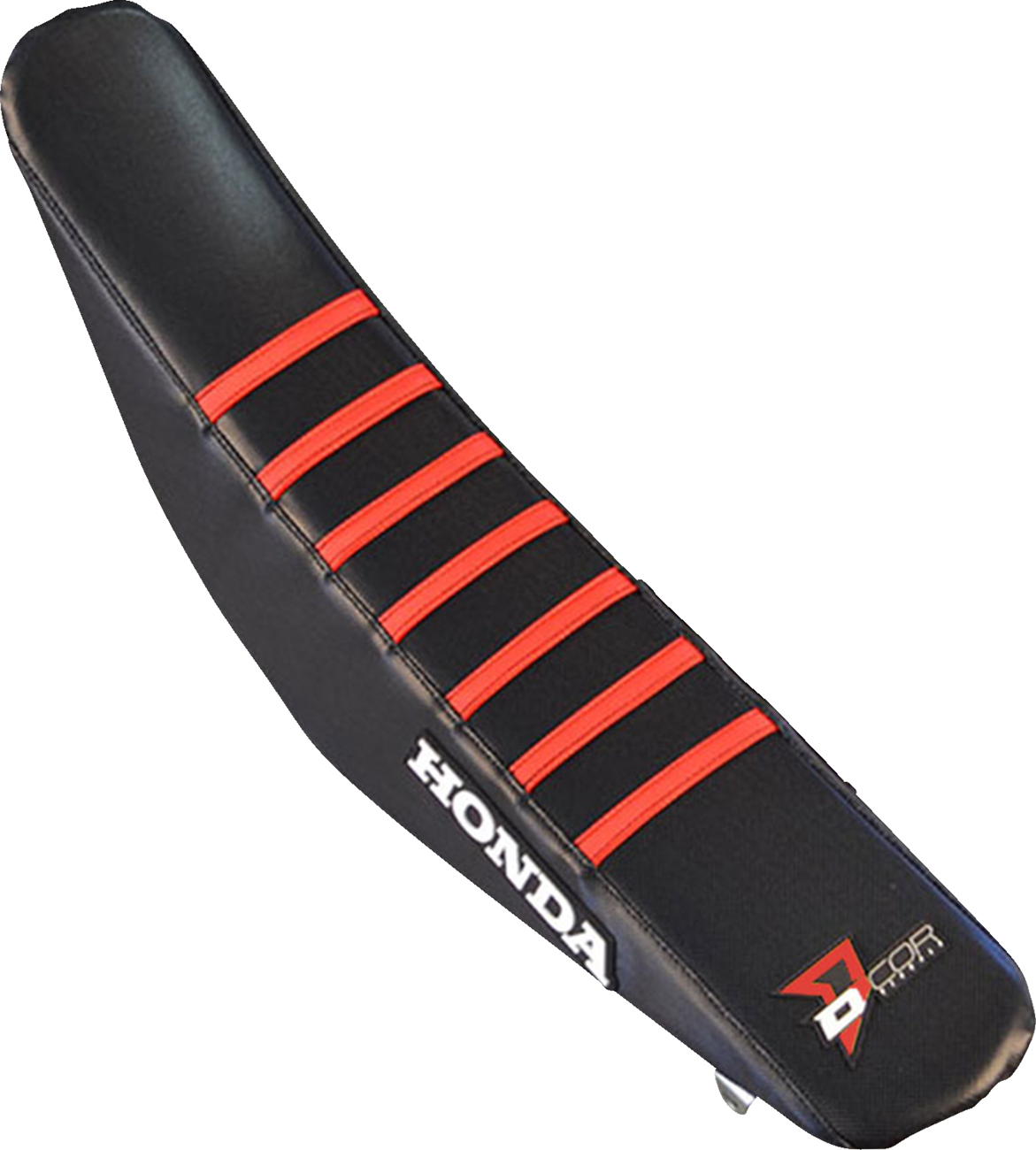 D'COR Visuals Seat Cover - Black/Red - CRF110 '19-'26