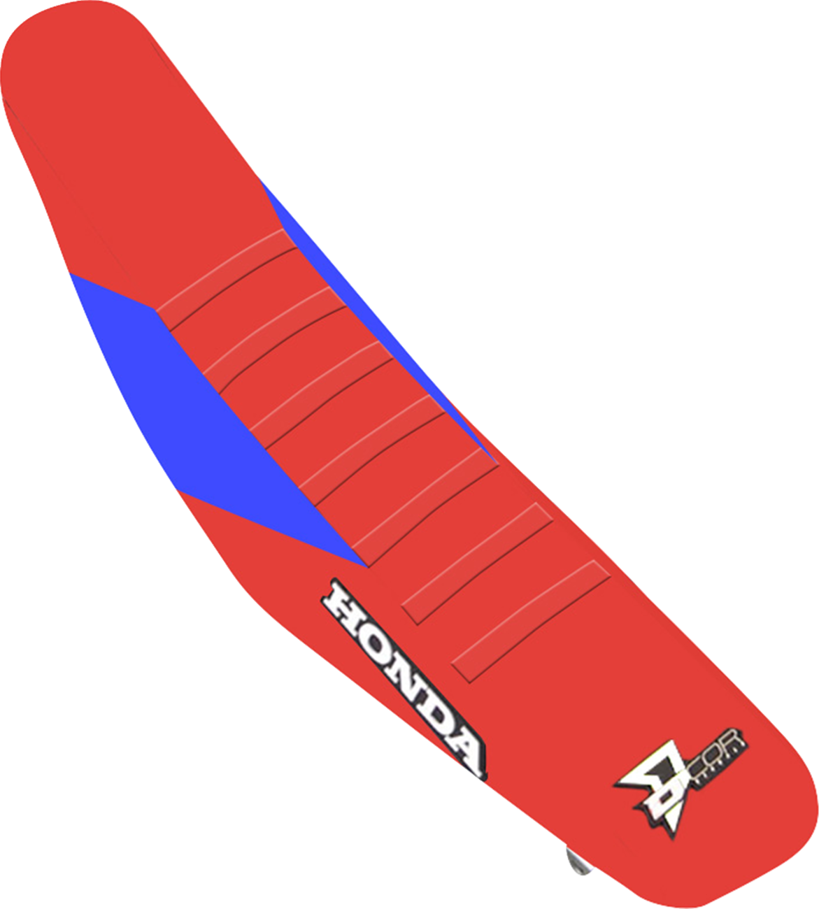 D'COR Visuals Seat Cover - Red/Blue - CRF '17-'21