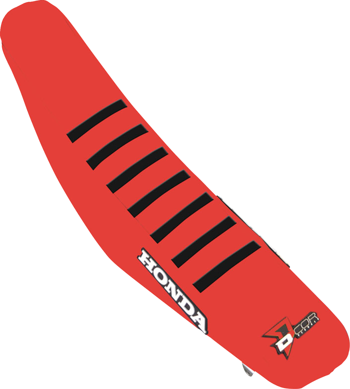 D'COR Visuals Seat Cover - Red/Black - CRF '21-'26