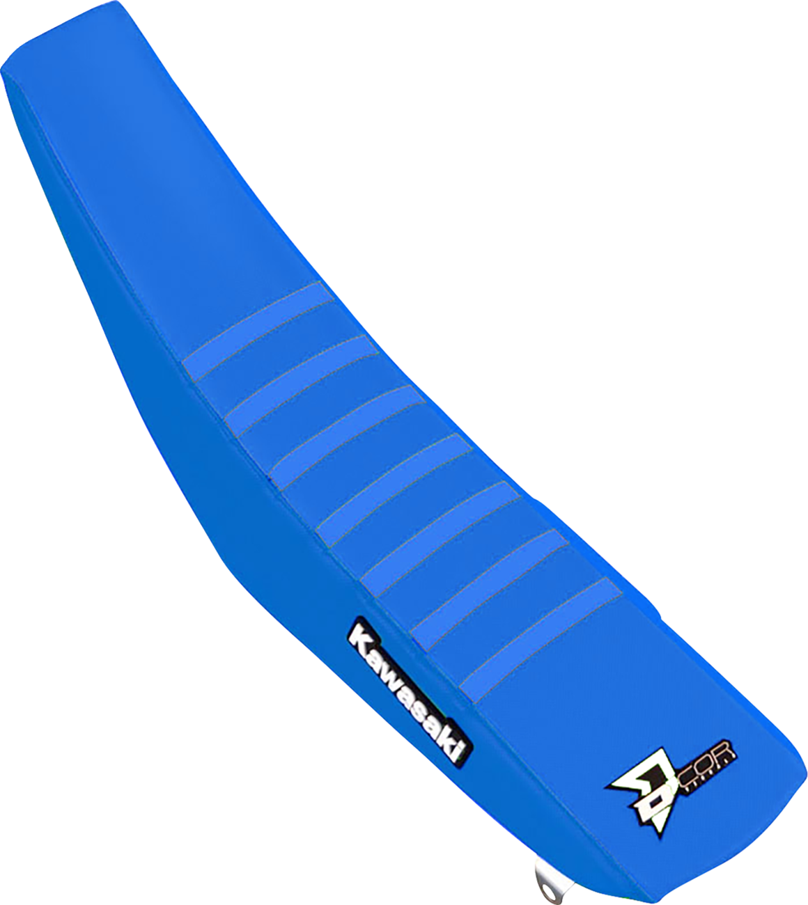 D'COR Visuals Seat Cover - Retro Light Blue - KX '19-'26