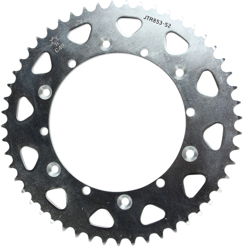 JT SPROCKETS Steel Rear Sprocket - Sprocket / Rear / Yamaha / 52-Tooth JTR853-52