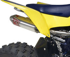 Yoshimura Suzuki/kawasaki LTZ400 03-14 RS-2 Stainless Full Exhaust, w/ Aluminum Muffler