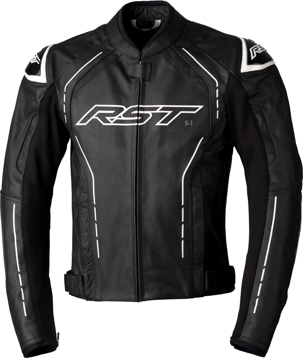 RST S1 CE Jacket - Black / Black / White - View 1