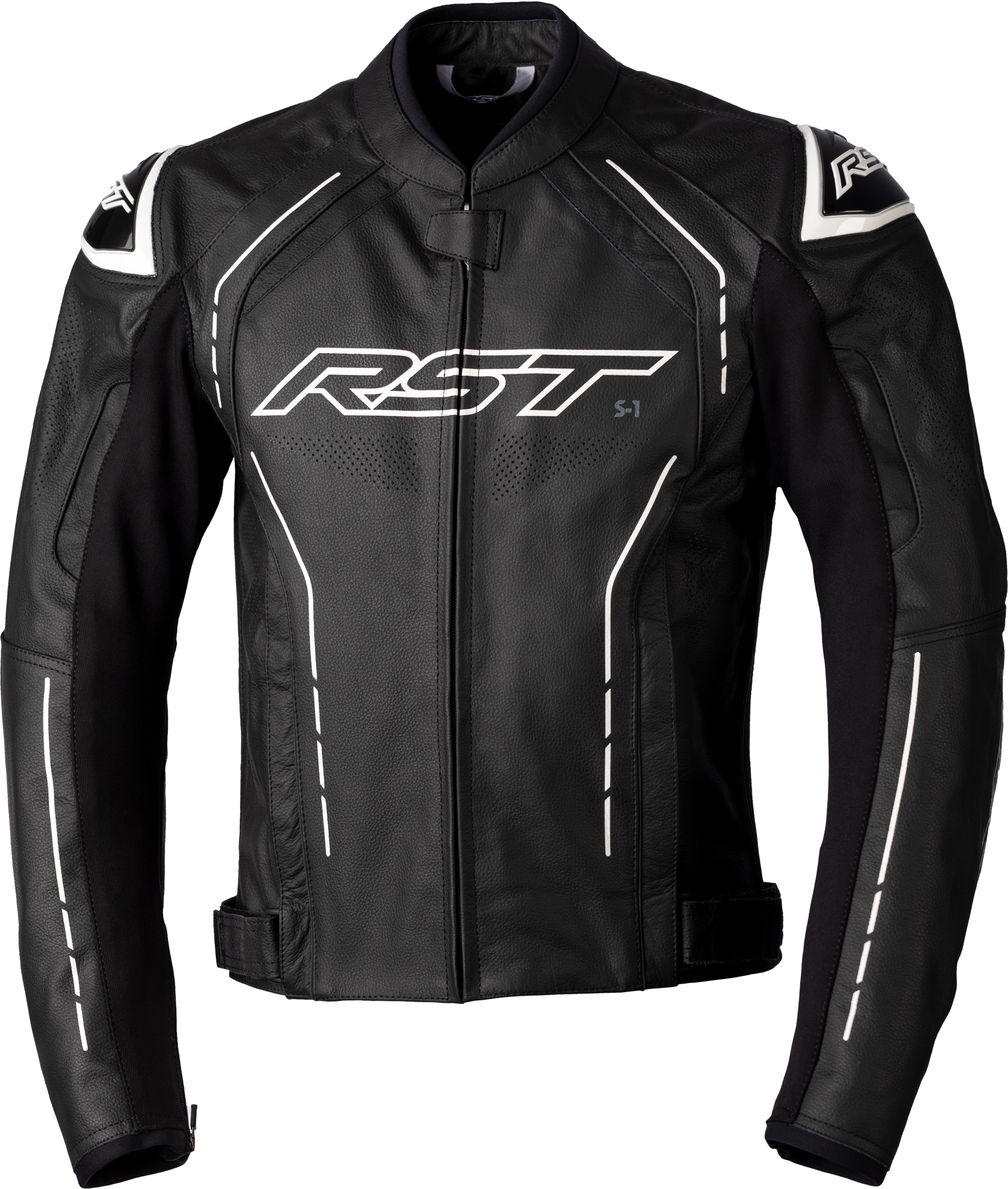 RST S1 CE Jacket - Black / Black / White - View 1