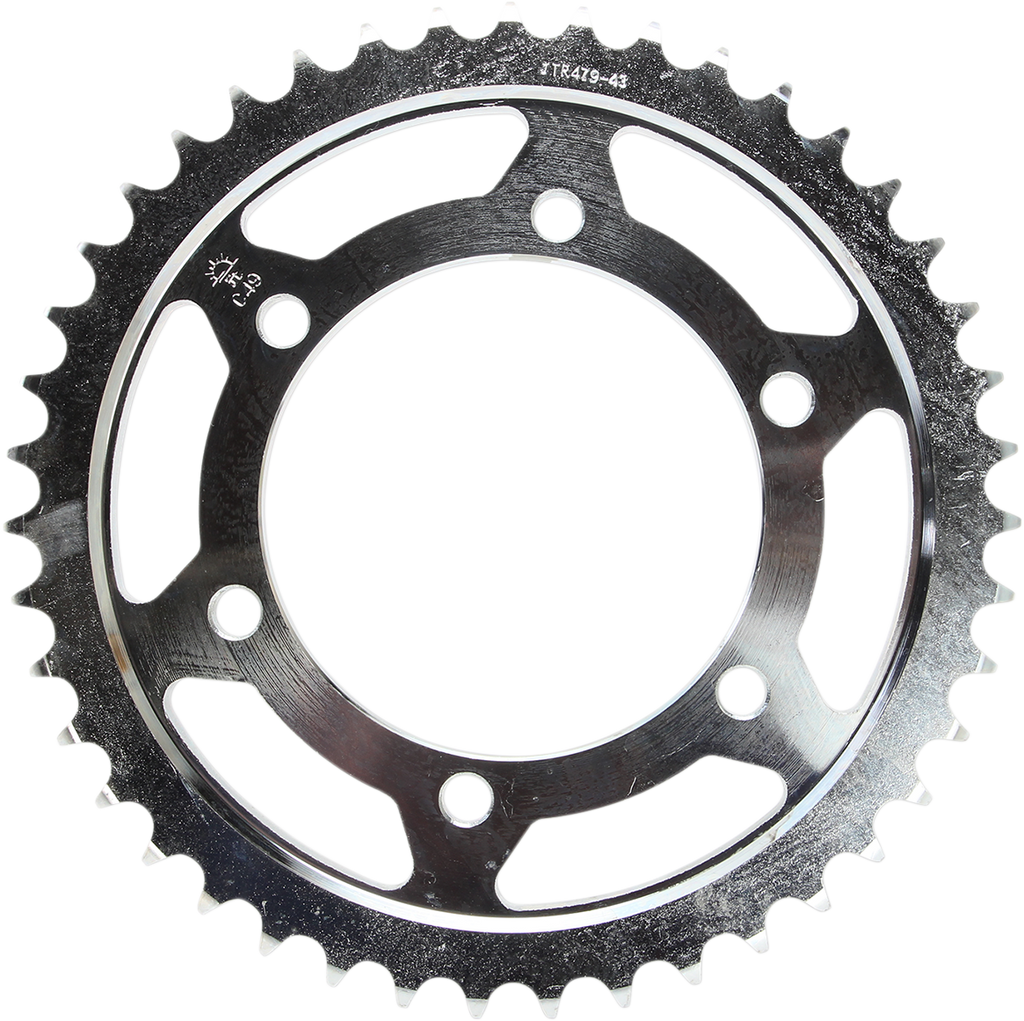JT SPROCKETS Steel Rear Sprocket - Sprocket / Rear / Kawasaki/Suzuki / 43-Tooth JTR479-43