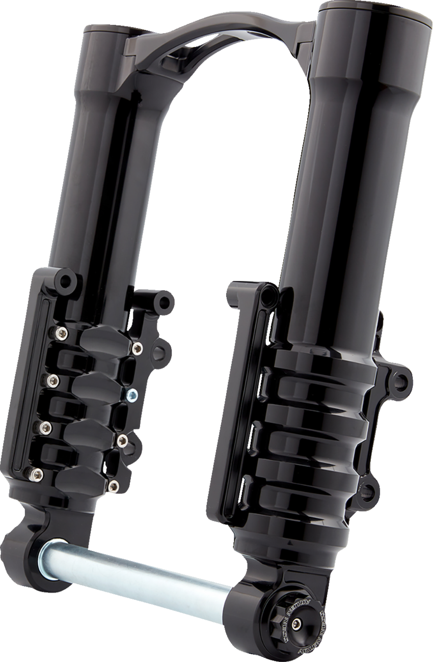 ARLEN NESS Fork Legs - 49 mm / Black Anodized / For Factory Brake Caliper 0403-0165