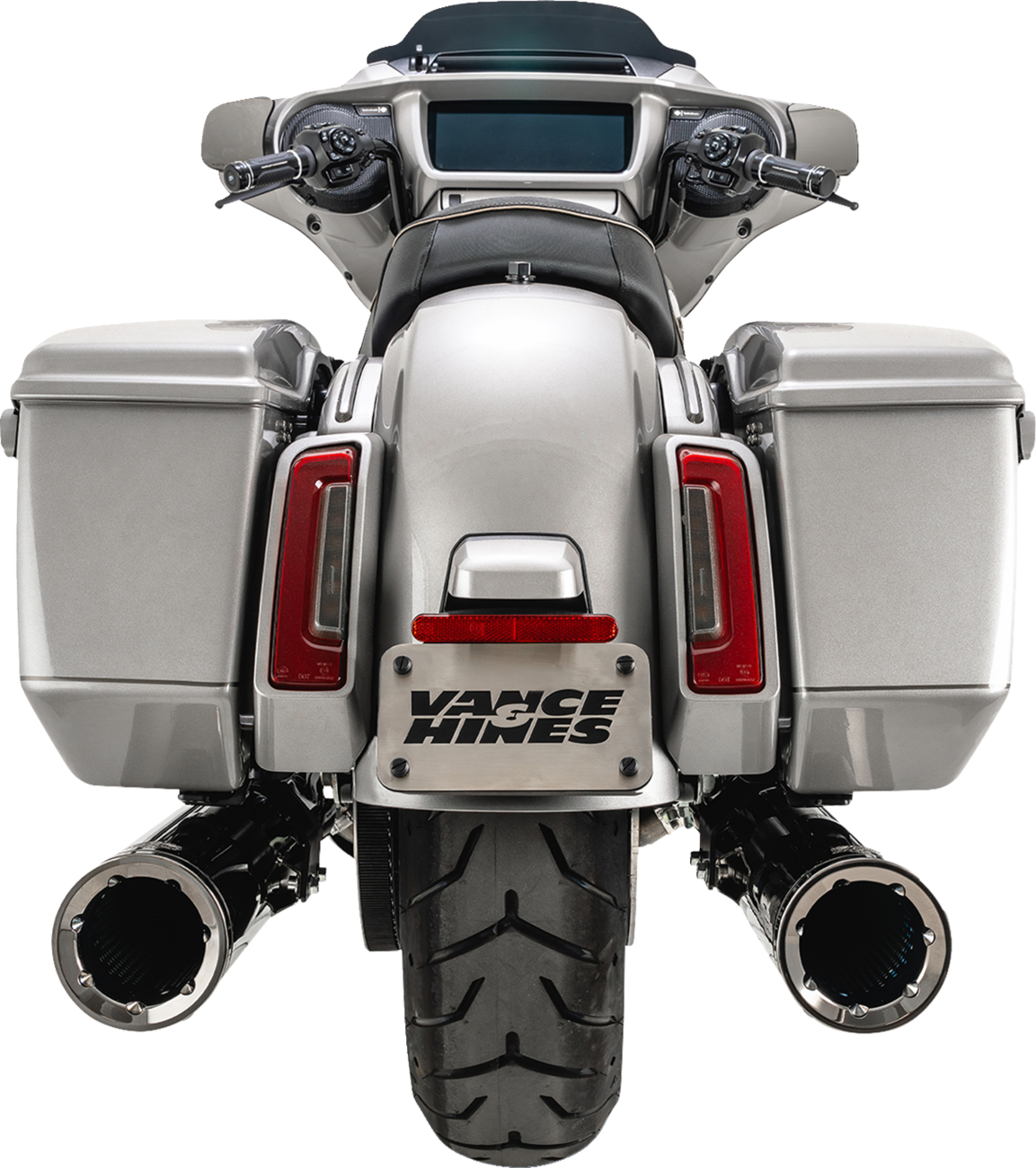 Vance & Hines 17-23 Harley-Davidson CVO/Touring Hi-Output Slip on Exhaust - Dark Chrome