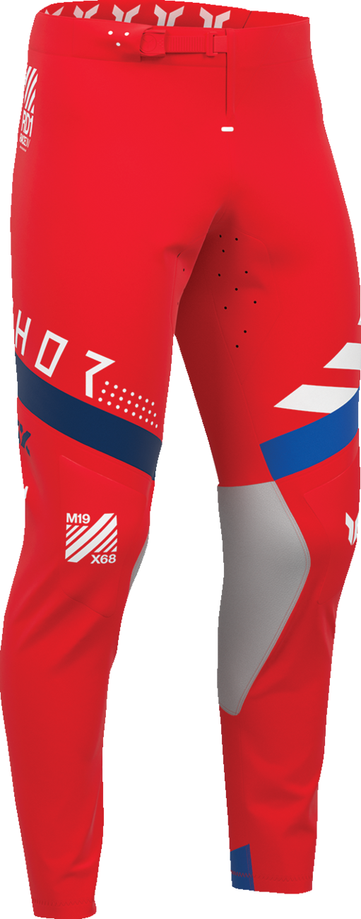 THOR Sportmode Synth Pants — Red
