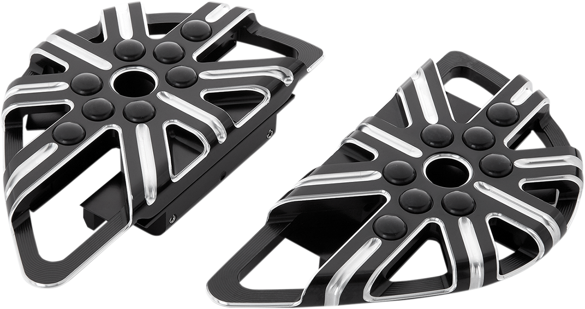 ARLEN NESS 10 Gauge Floorboards - Passenger / Black 1622-0519