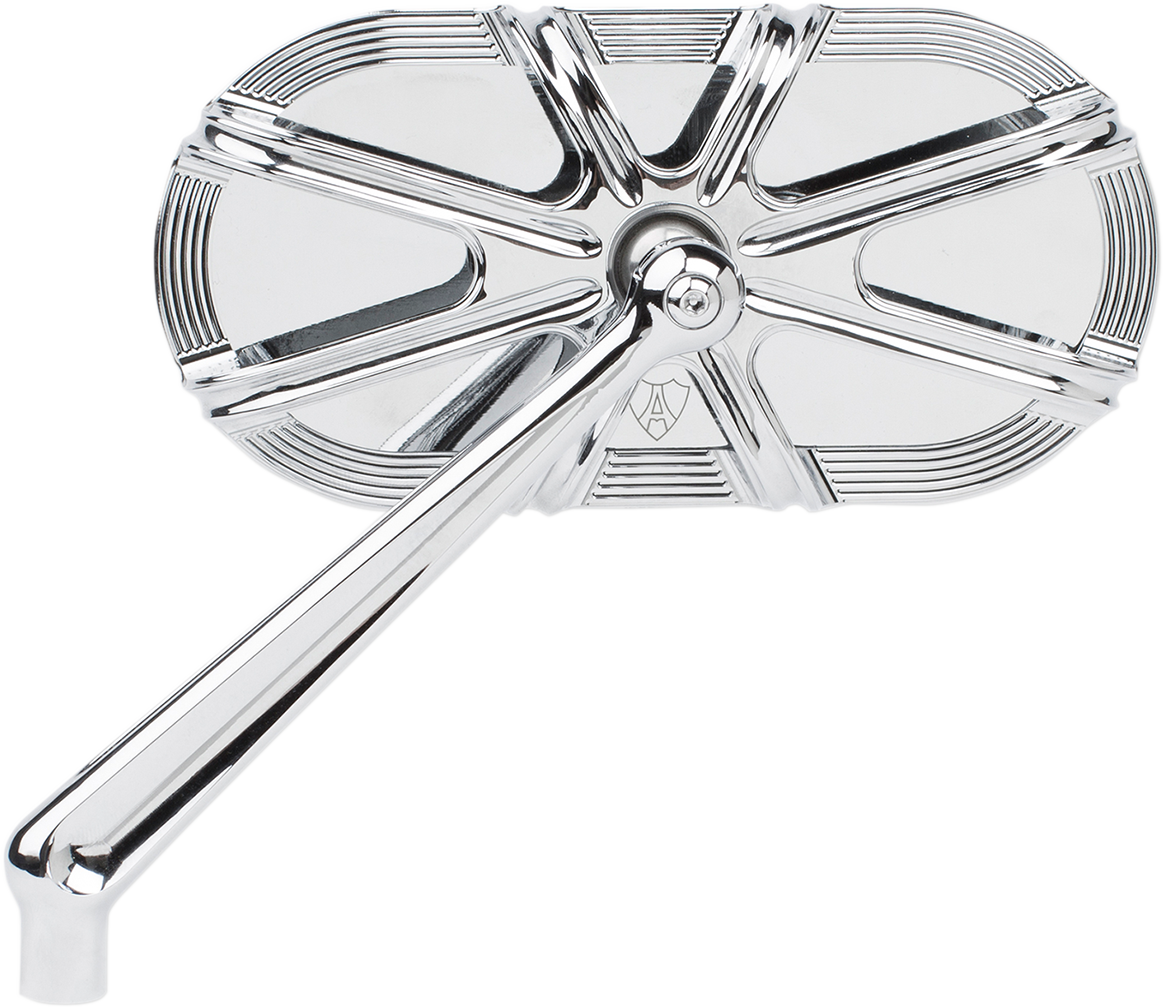 ARLEN NESS Mirror - Side View / Caged Series/10 Gauge / Chrome / Left 0640-1202