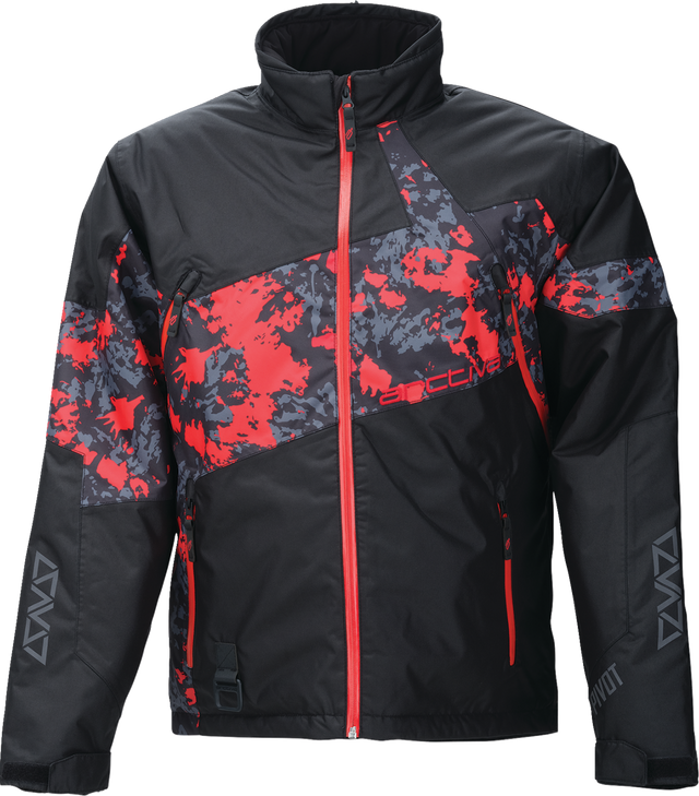 ARCTIVA Pivot 7 Insulated Jacket - Camo Black/Red / Medium 3120-2133