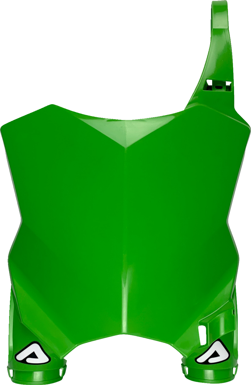 ACERBIS Raptor Number Plate - Green 0520-4027