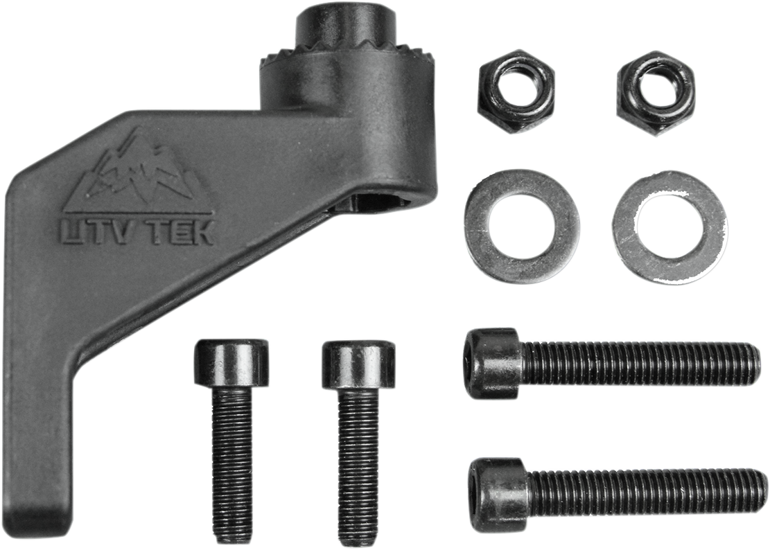 ATV-TEK Adapter - Mirror/Side View / Roll Cage / Black / Each 2317-0323
