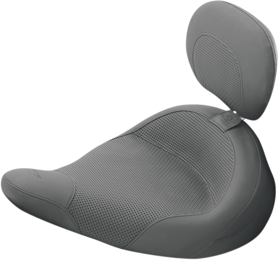 MUSTANG Solo Seat with Removable Driver Backrest - Police Solo Seat / Driver Backrest 0801-0473