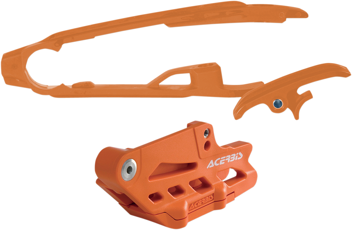 ACERBIS Chain Guide and Slider Kit - KTM / Orange 1231-0480