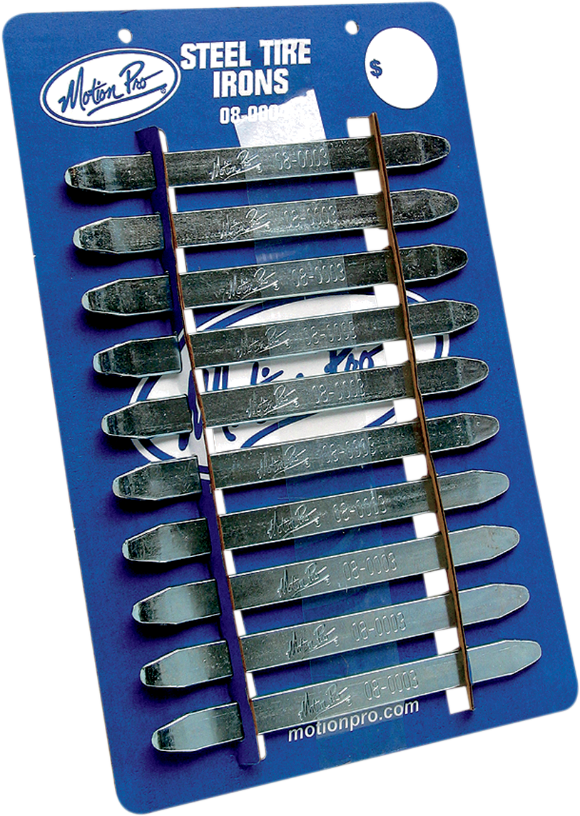 MOTION PRO 8-1/2" Tire Irons Card of 10 - Tire Levers / 8-1/2" / 10 Pack P503