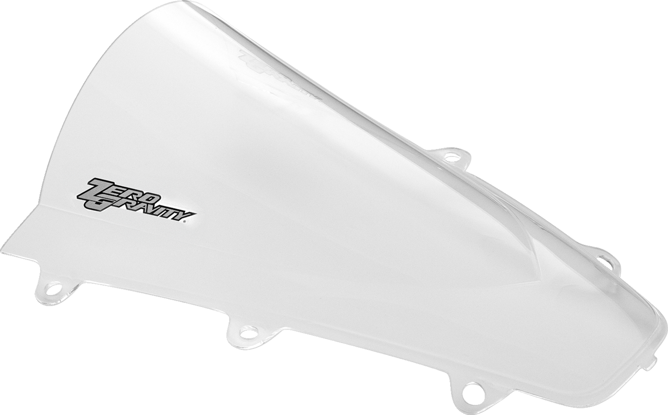 ZERO GRAVITY Double Bubble Windscreen - Clear