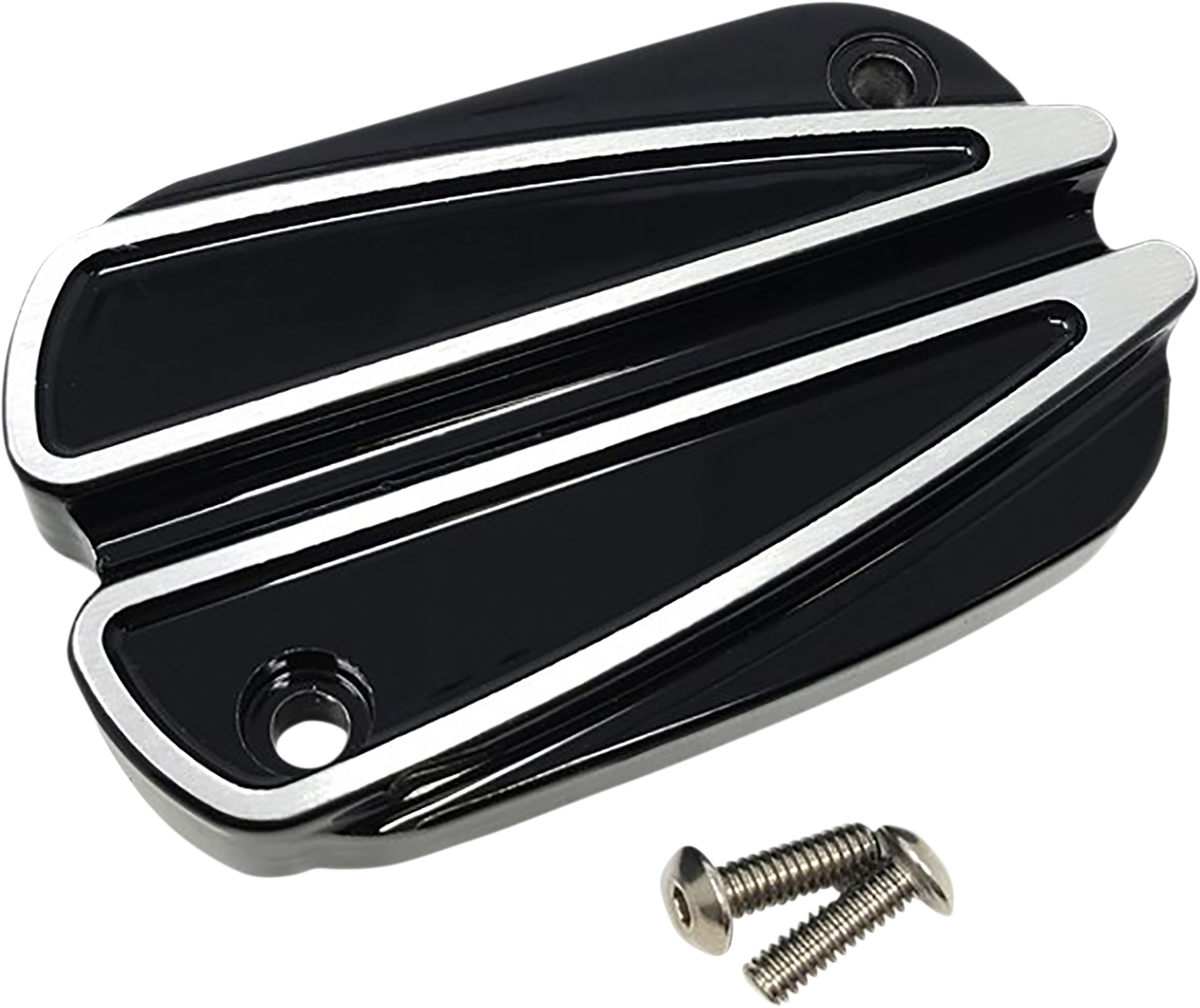 COVINGTONS Master Cylinder Cover - Brake / Front / Ripper / Black 0612-0478