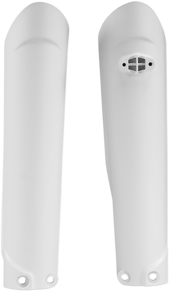 ACERBIS Lower Fork Covers for Inverted Forks - White 0412-0515