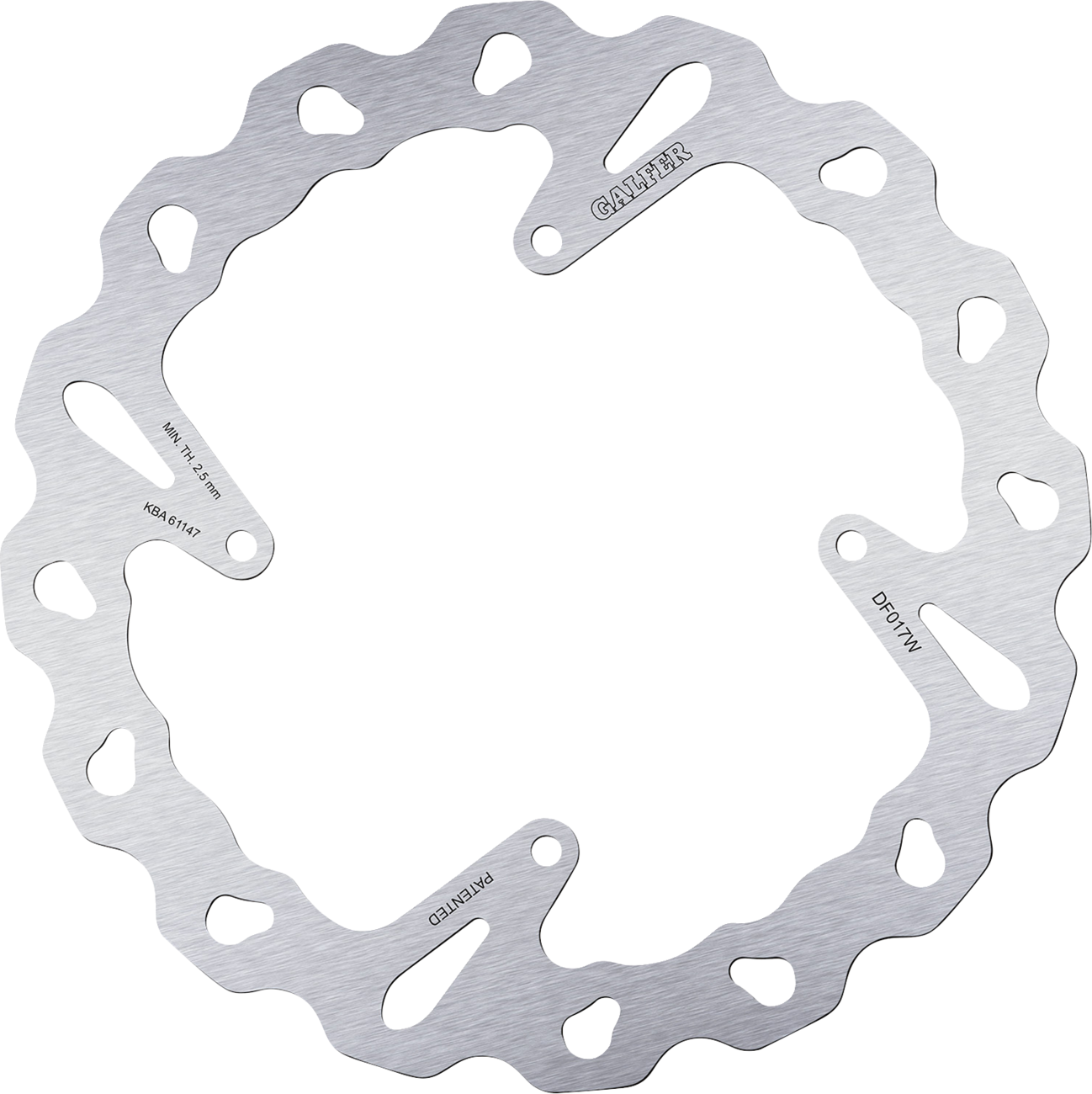 GALFER Brake Rotor - Rotor / Front / Honda 1711-1294