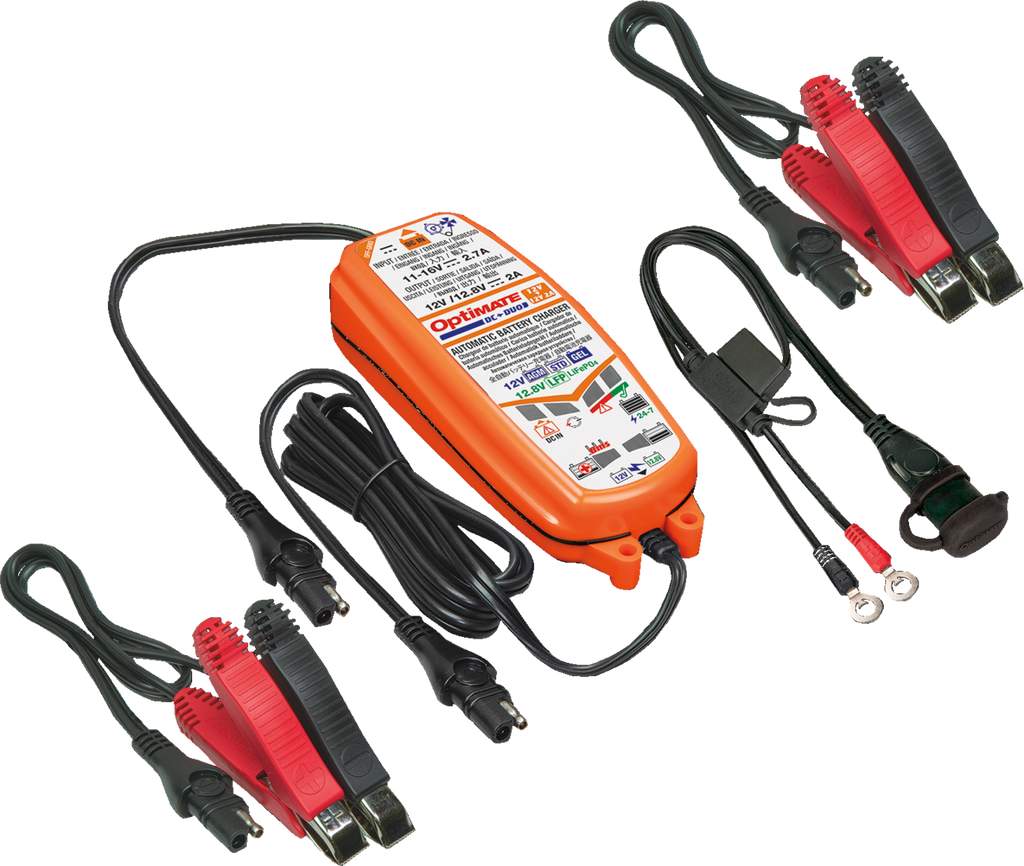 TECMATE OptiMate™ Battery Charger and Maintainer - Optimate™ DC-DUO Battery Charger/Maintainer 3807-0339