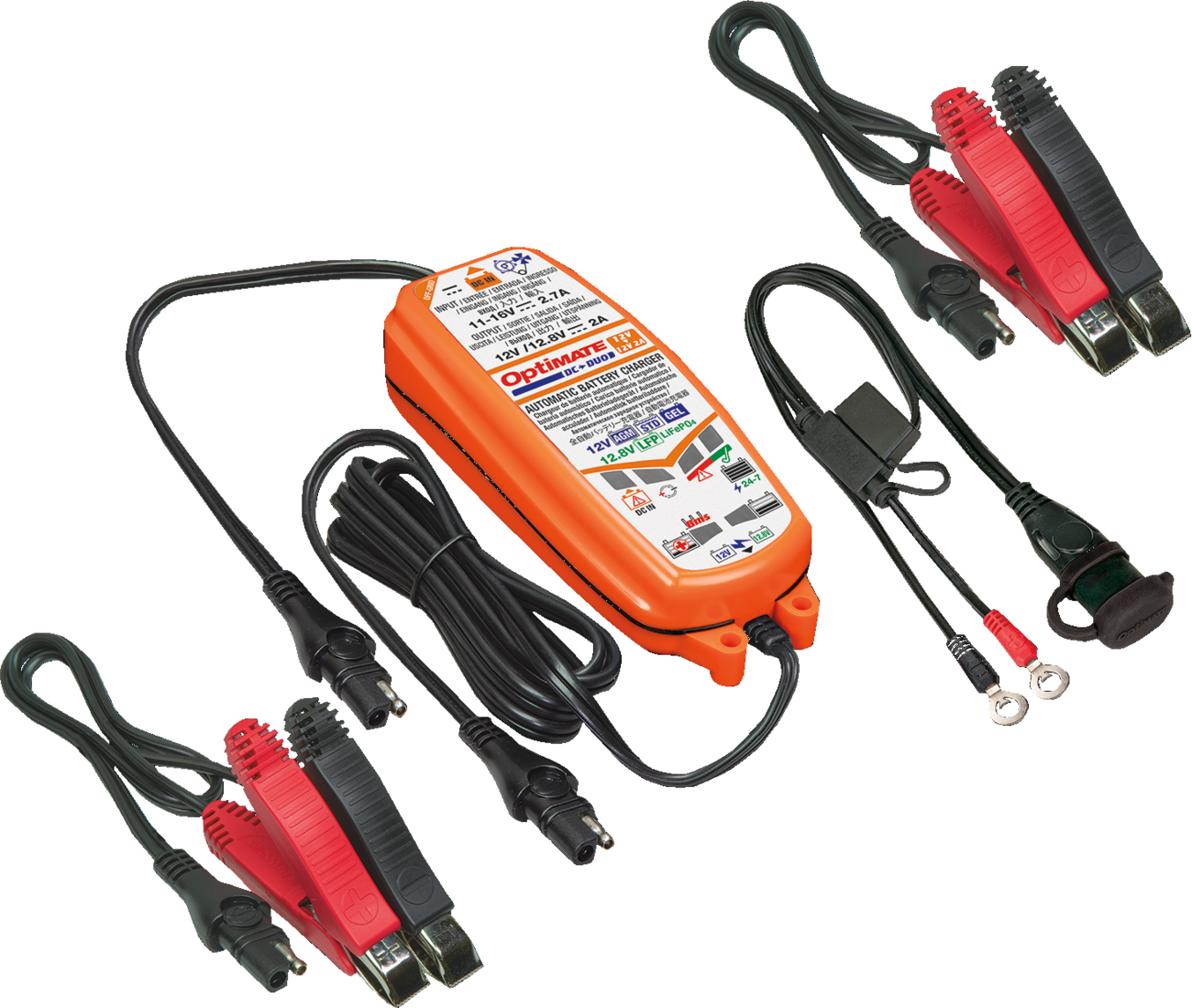 TECMATE OptiMate™ Battery Charger and Maintainer - Optimate™ DC-DUO Battery Charger/Maintainer 3807-0339