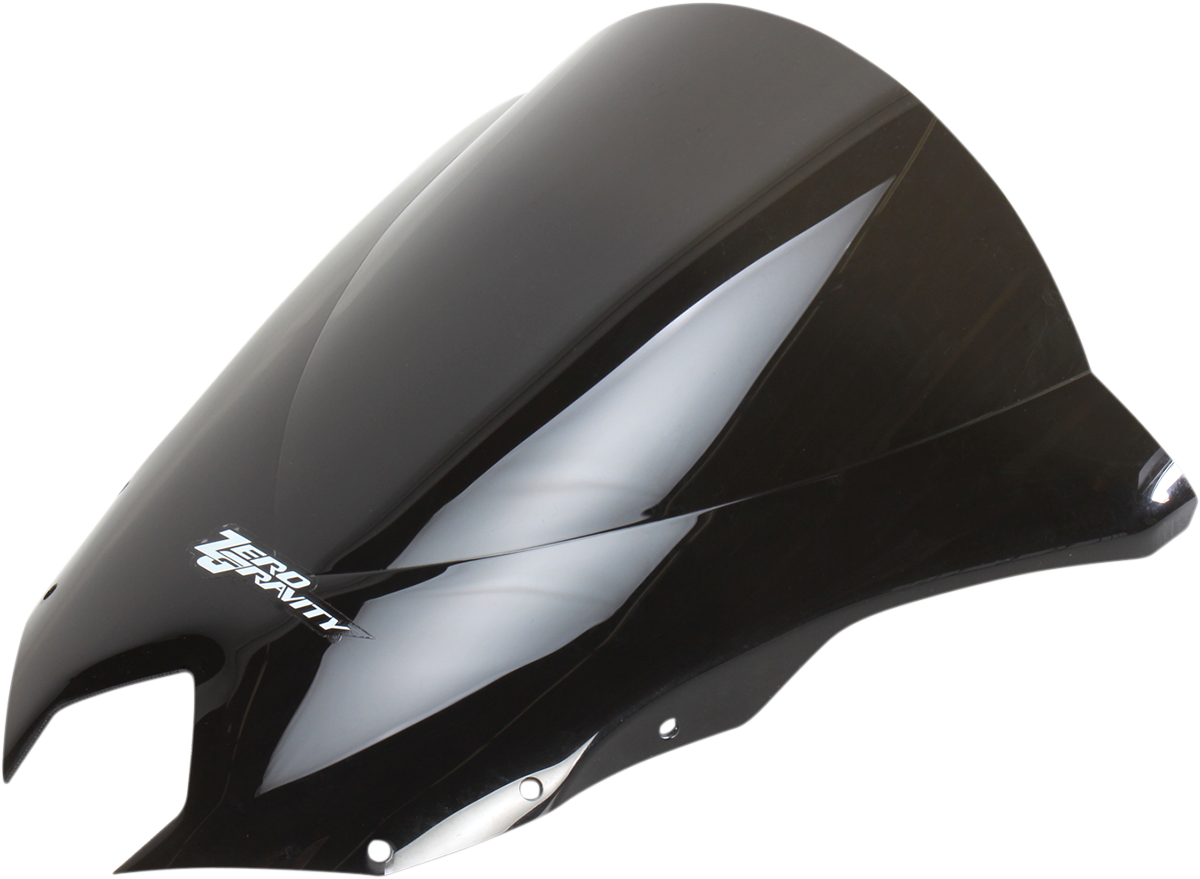 ZERO GRAVITY Double Bubble Windscreen - Dark Smoke
