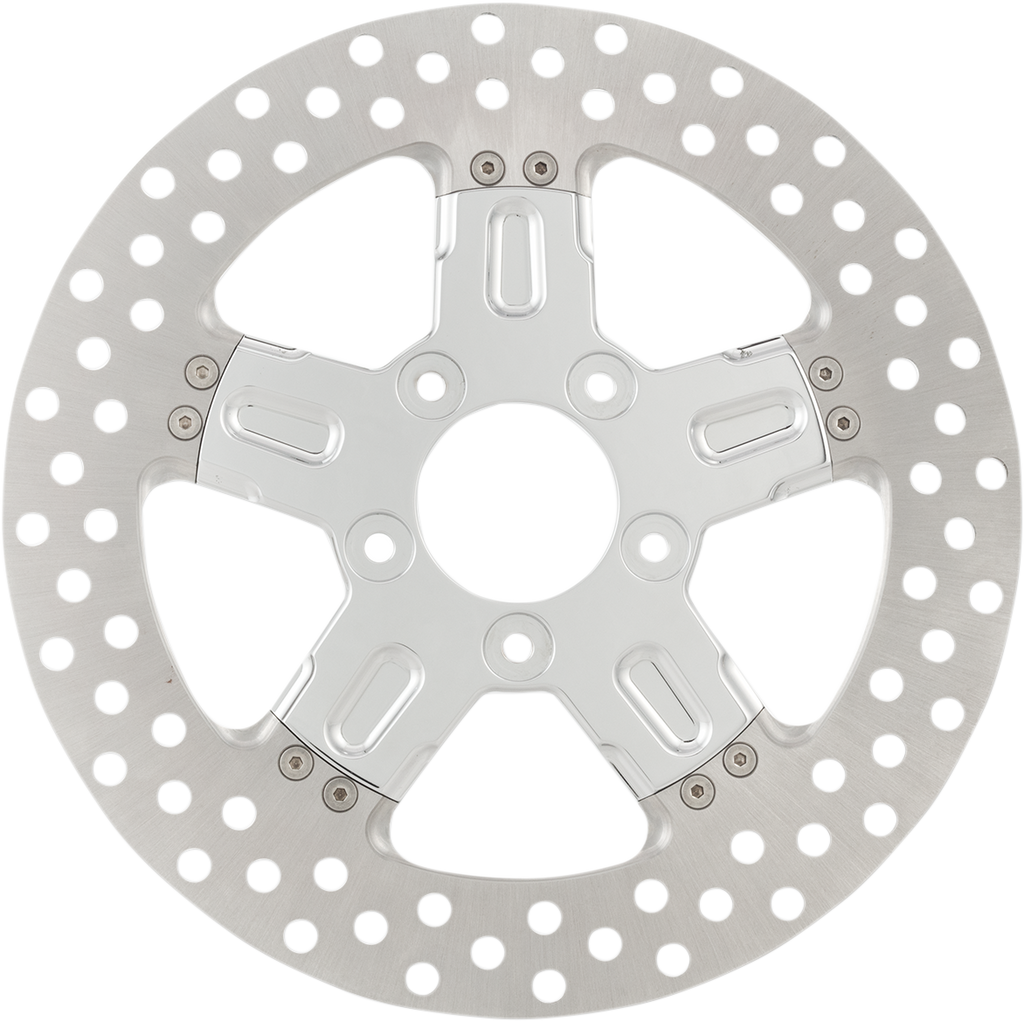 PERFORMANCE MACHINE (PM) Two-Piece Brake Rotor - Brake Rotor / 11.8" / Formula / Chrome 1710-3186