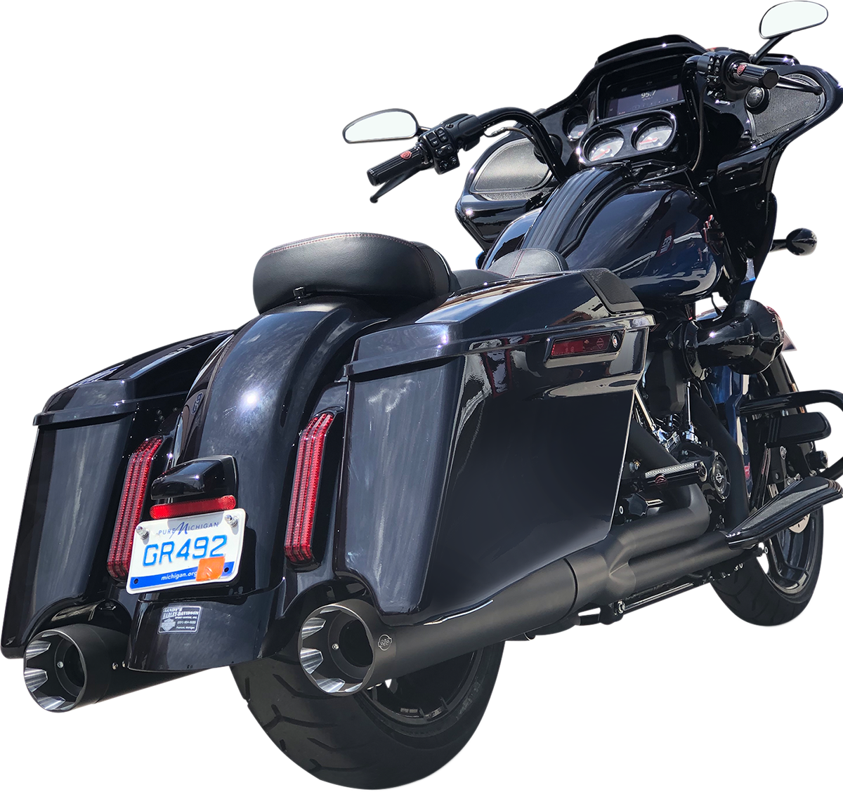 S&S CYCLE Shadow Muffler Kit