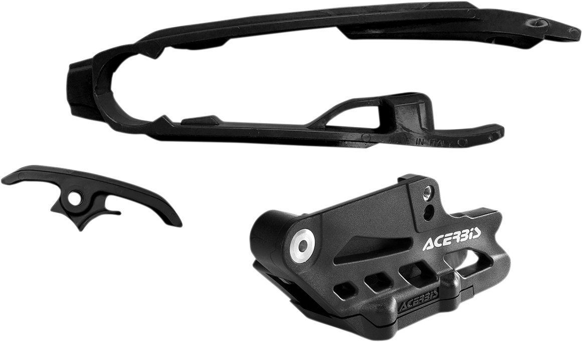 ACERBIS Chain Guide 2.0 and Slider Kit - Husqvarna/KTM/Gas Gas / Black 1231-0736